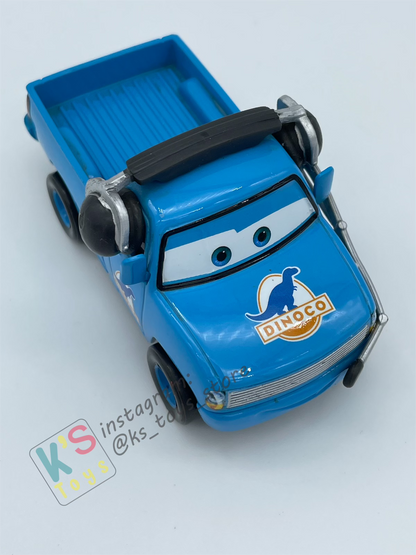 PRE-OWNED / LOOSE DISNEY PIXAR CARS - "ROGER WHEELER / DINOCO CREW CHIEF" - GOOD CONDITION