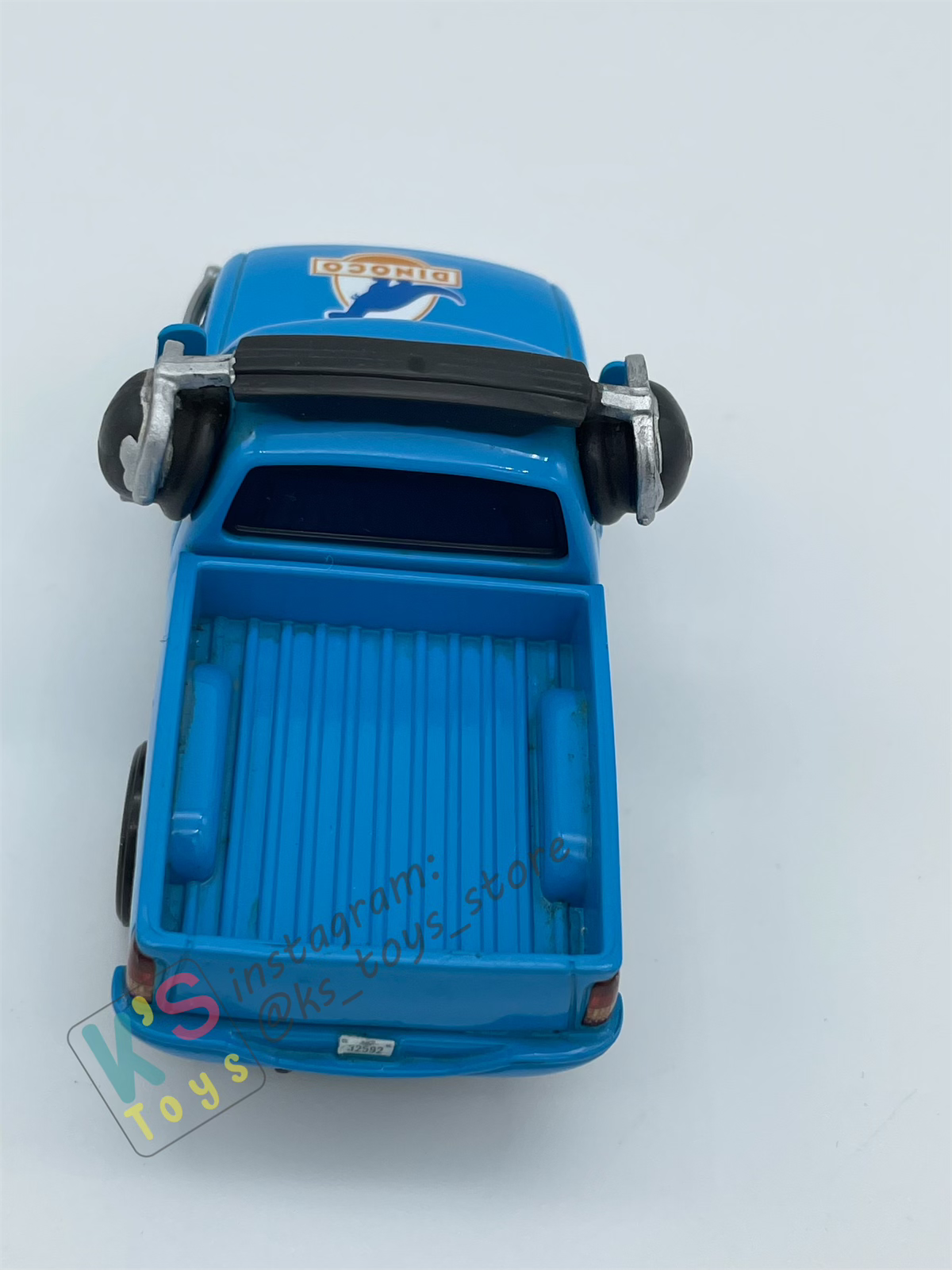 PRE-OWNED / LOOSE DISNEY PIXAR CARS - "ROGER WHEELER / DINOCO CREW CHIEF" - GOOD CONDITION