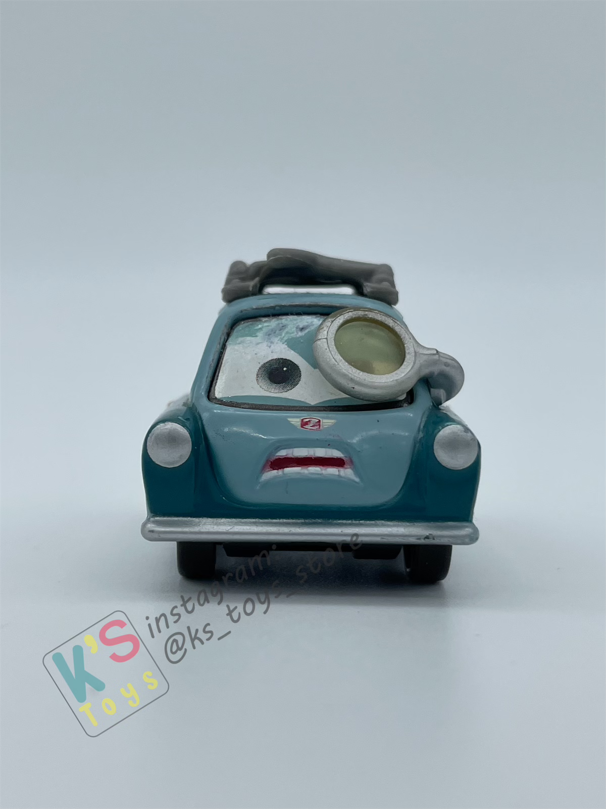 PRE-OWNED / LOOSE DISNEY PIXAR CARS - "PROFESSOR Z" - PLAYED CONDITION