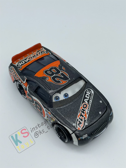 PRE-OWNED / LOOSE DISNEY PIXAR CARS - "AIKEN AXLER NITROADE" LENTICULAR EYES SERIES - EXCELLENT CONDITION