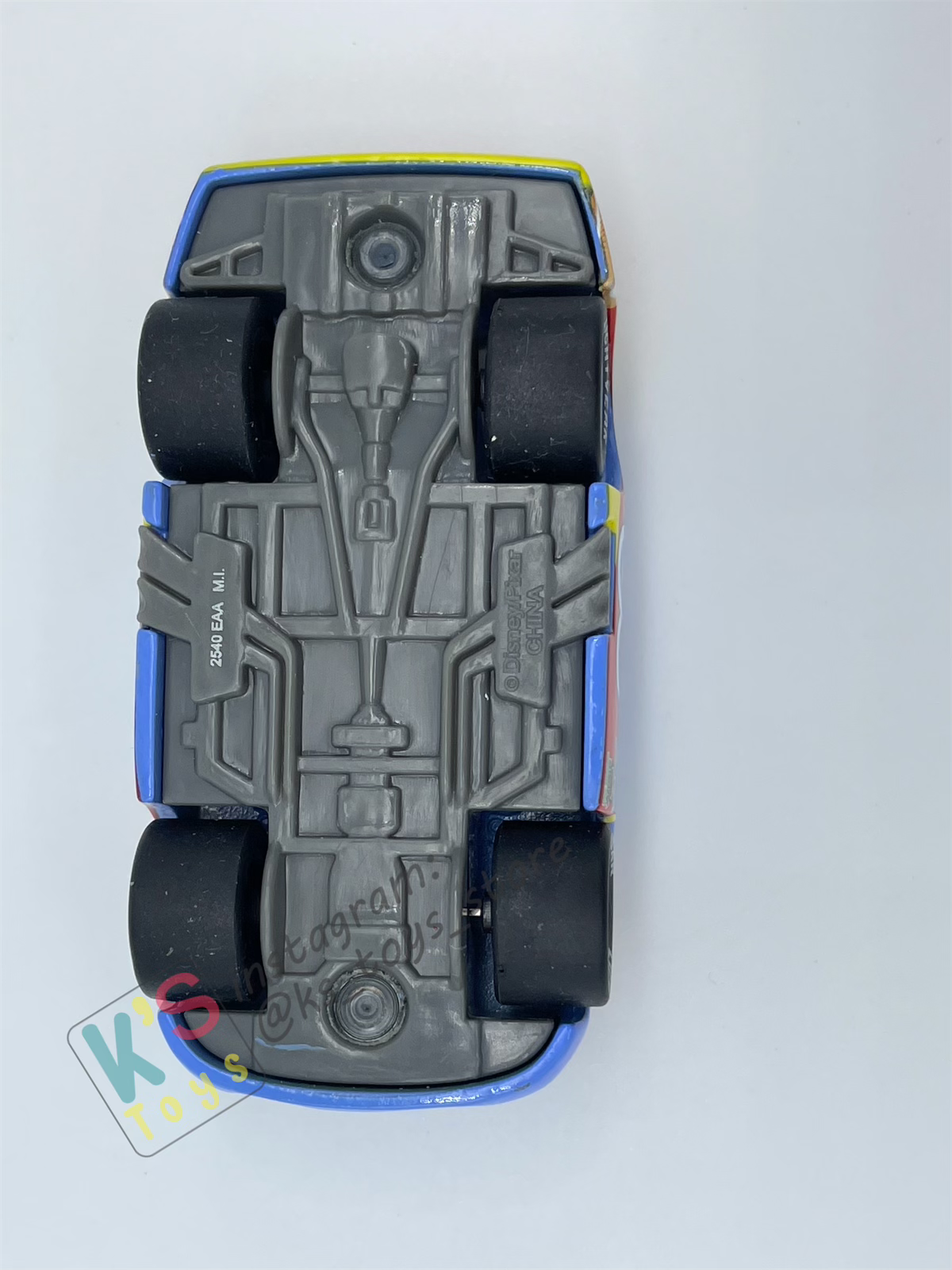 PRE-OWNED / LOOSE DISNEY PIXAR CARS - "SAGE VANDERSPIN / GASK-ITS #80" RUBBER TIRES - GOOD CONDITION