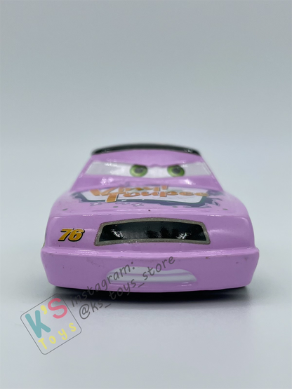 PRE-OWNED / LOOSE DISNEY PIXAR CARS - "VINYL TOUPEE" RUBBER TIRES - GOOD CONDITION