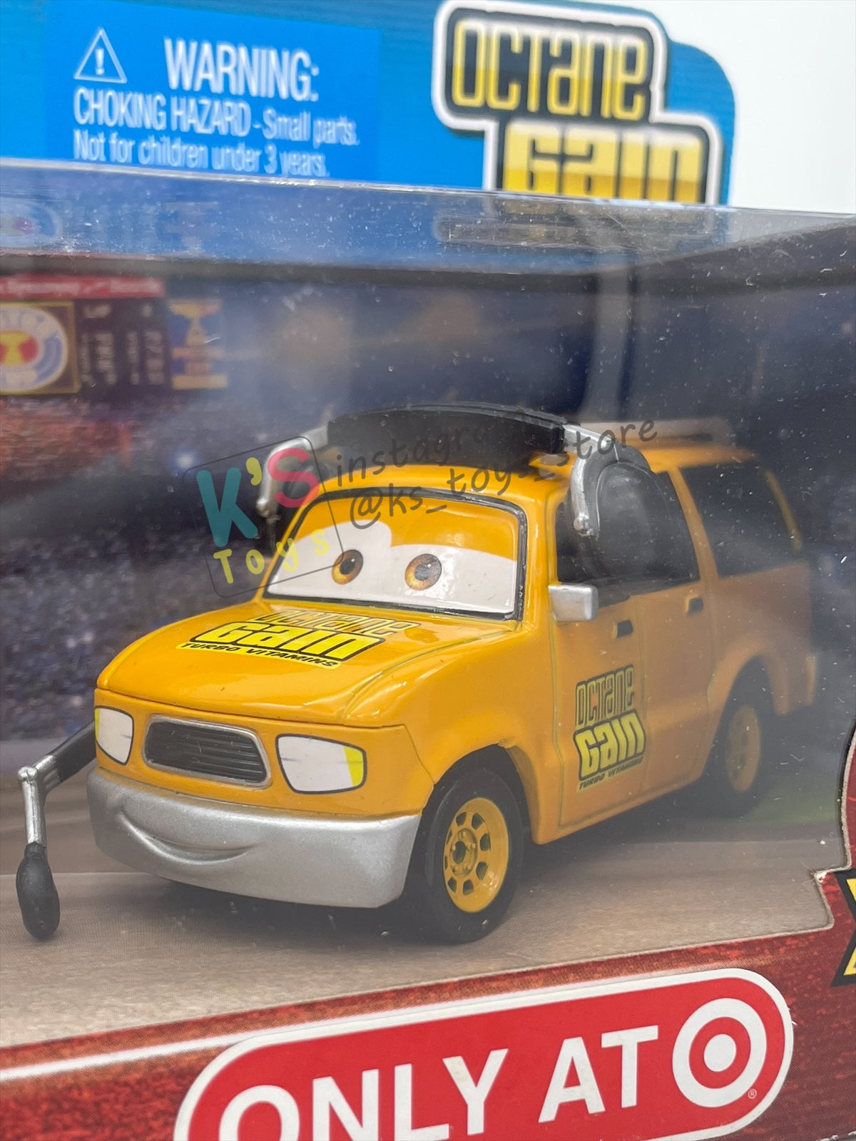 DISNEY PIXAR CARS 1:55 BY MATTEL, TEAM OCTANE GAIN CREW 4 PACK - PISTON CUP NIGHTS - BNIP