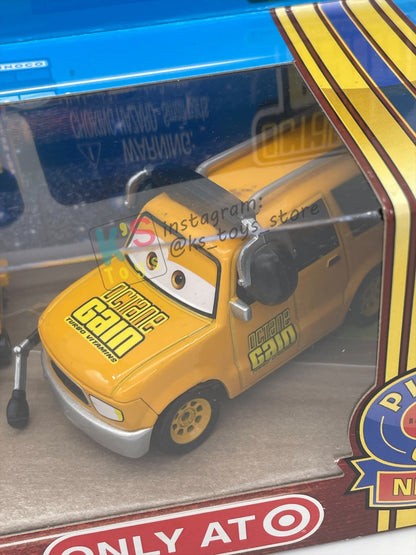 DISNEY PIXAR CARS 1:55 BY MATTEL, TEAM OCTANE GAIN CREW 4 PACK - PISTON CUP NIGHTS - BNIP
