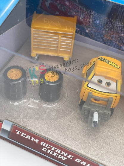 DISNEY PIXAR CARS 1:55 BY MATTEL, TEAM OCTANE GAIN CREW 4 PACK - PISTON CUP NIGHTS - BNIP