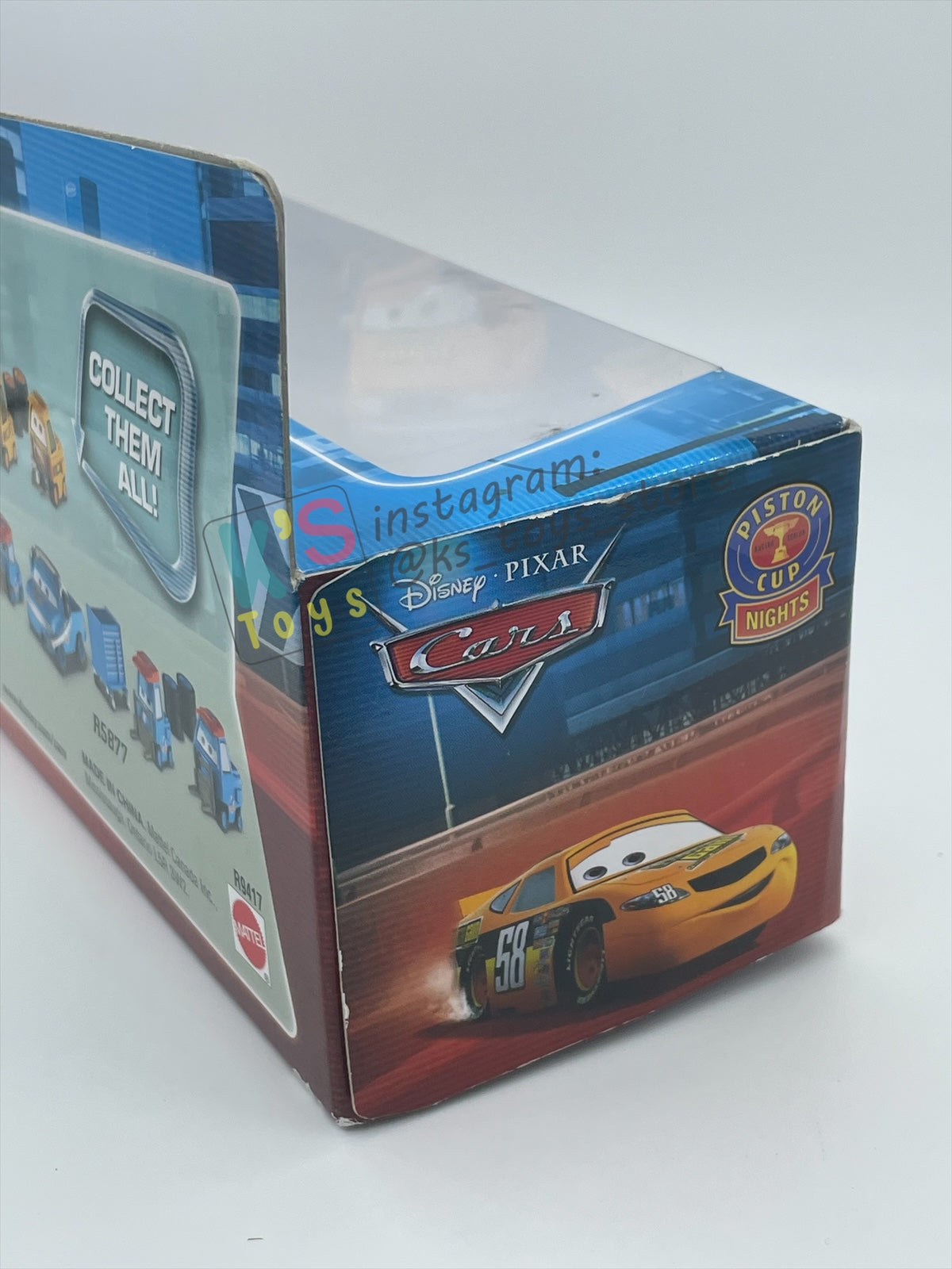 DISNEY PIXAR CARS 1:55 BY MATTEL, TEAM OCTANE GAIN CREW 4 PACK - PISTON CUP NIGHTS - BNIP
