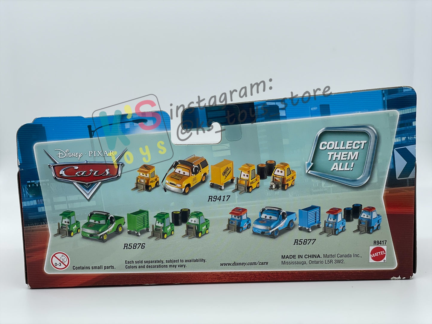 DISNEY PIXAR CARS 1:55 BY MATTEL, TEAM OCTANE GAIN CREW 4 PACK - PISTON CUP NIGHTS - BNIP