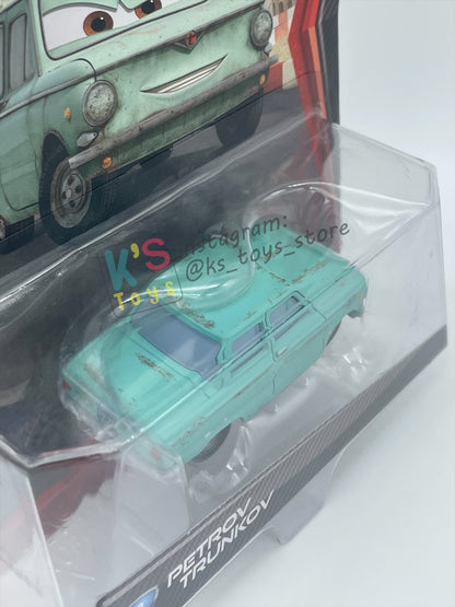 DISNEY PIXAR CARS 1:55 BY MATTEL, PETROV TRUNKOV - CARS 2 - BNIP