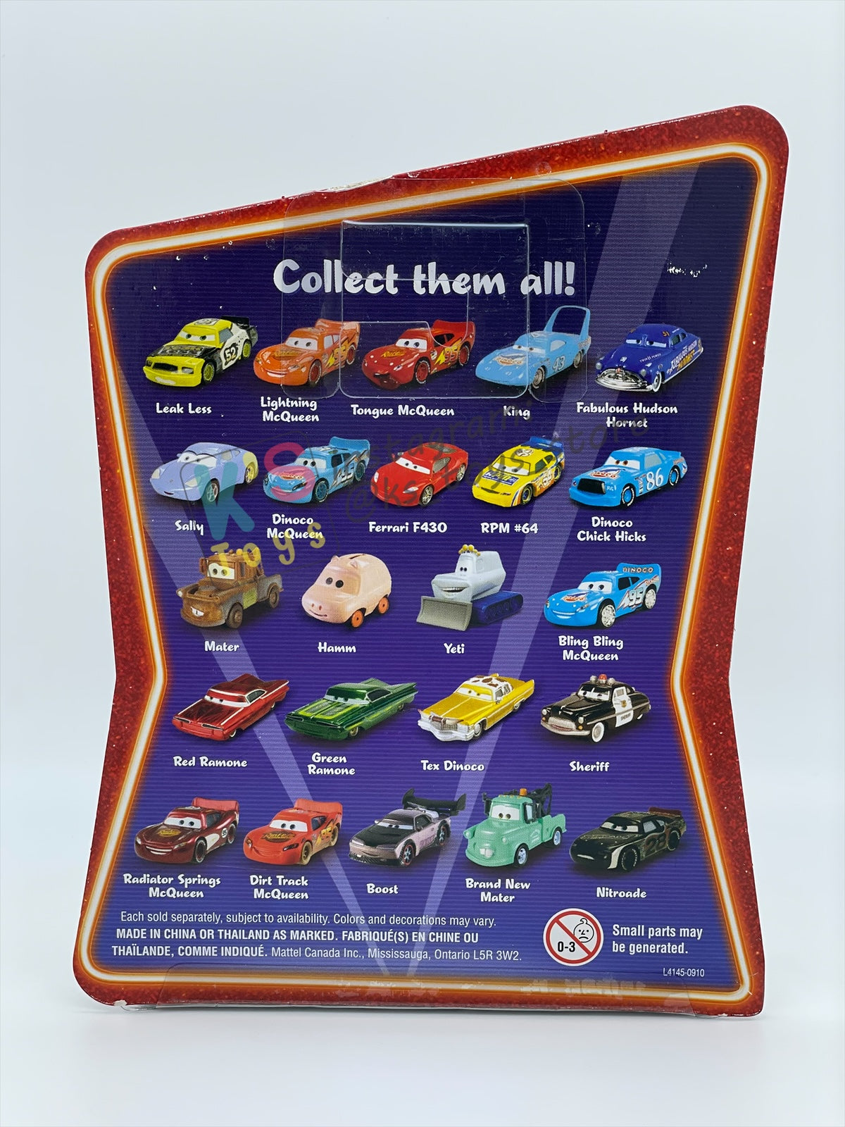 DISNEY PIXAR CARS 1:55 BY MATTEL, HYDRAULIC RAMONE - SUPERCHARGED - BNIP