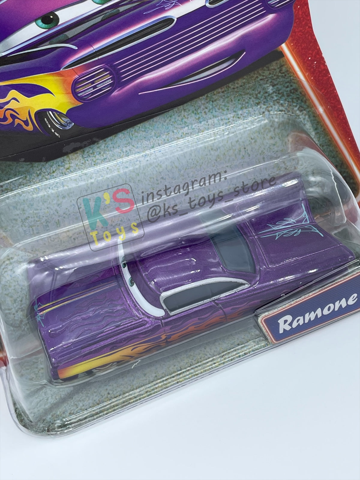 DISNEY PIXAR CARS 1:55 BY MATTEL, PURPLE RAMONE - SUPERCHARGED SERIES - BNIP