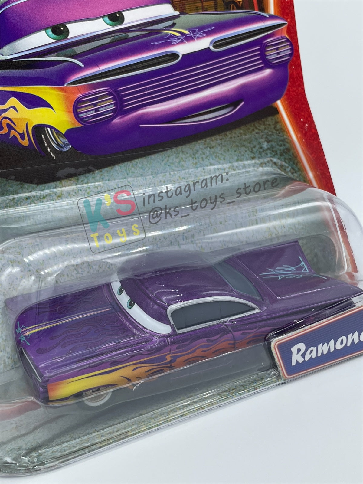 DISNEY PIXAR CARS 1:55 BY MATTEL, PURPLE RAMONE - SUPERCHARGED SERIES - BNIP
