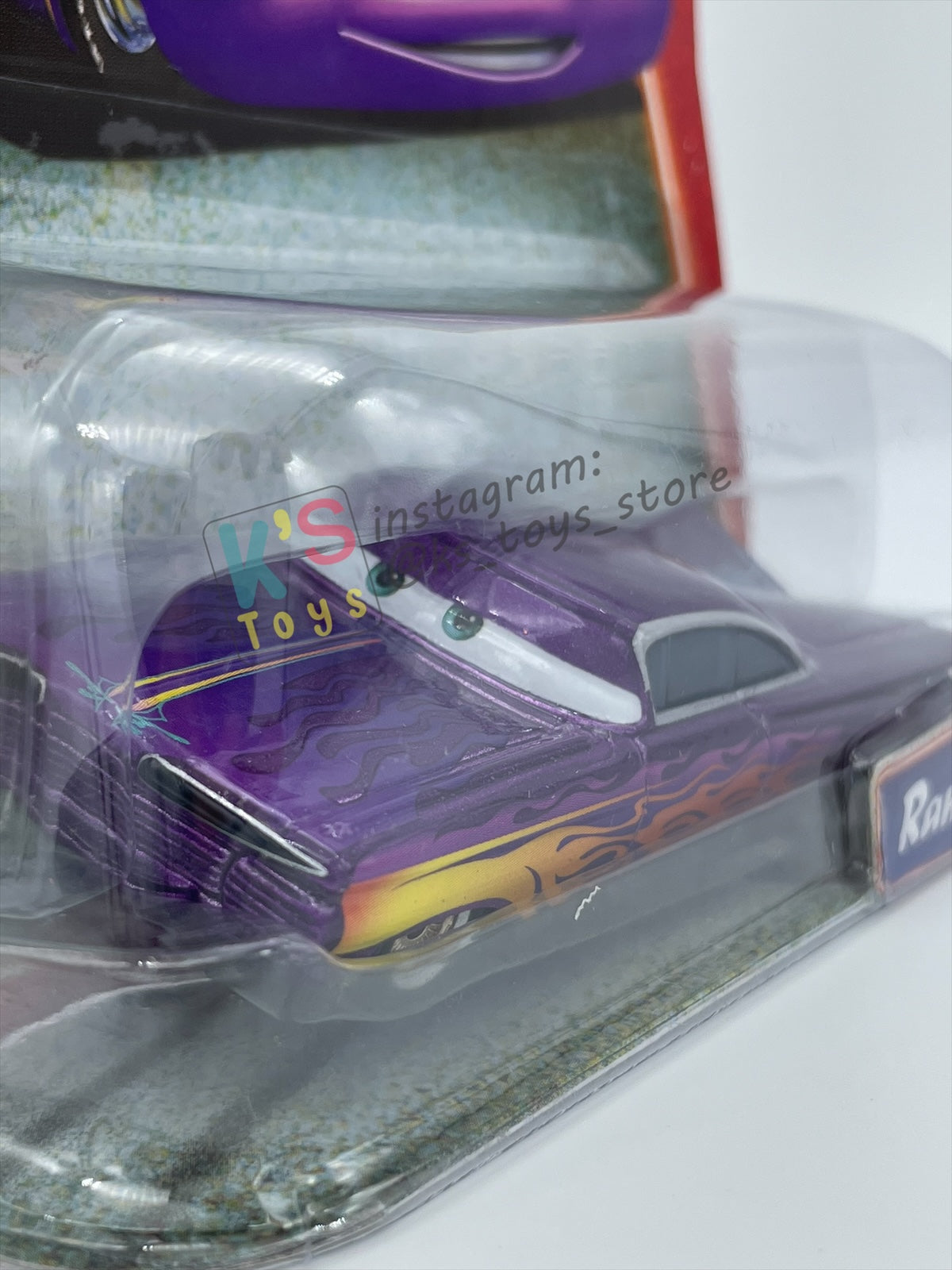 DISNEY PIXAR CARS 1:55 BY MATTEL, PURPLE RAMONE - SUPERCHARGED SERIES - BNIP