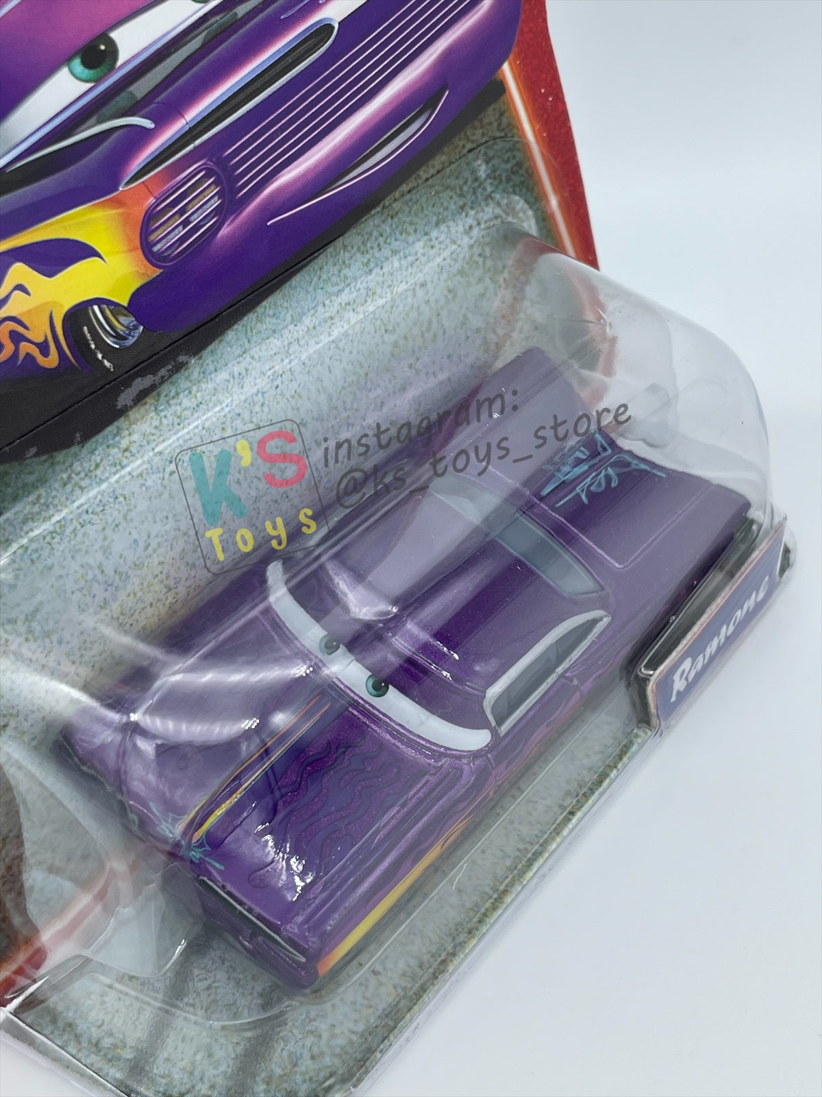 DISNEY PIXAR CARS 1:55 BY MATTEL, PURPLE RAMONE - SUPERCHARGED SERIES - BNIP