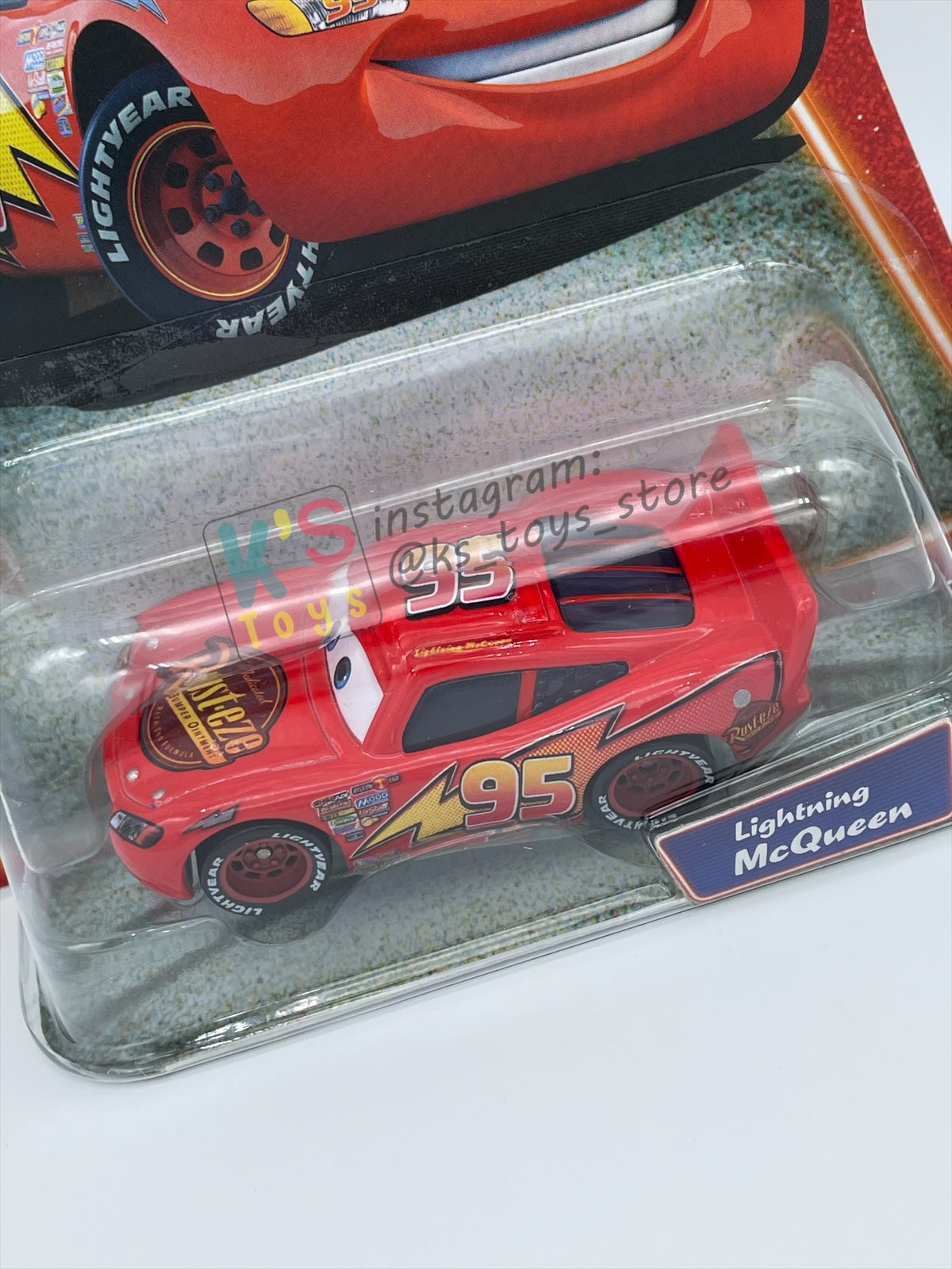 DISNEY PIXAR CARS 1:55 BY MATTEL, LIGHTNING MCQUEEN - SUPERCHARGED SERIES - BNIP