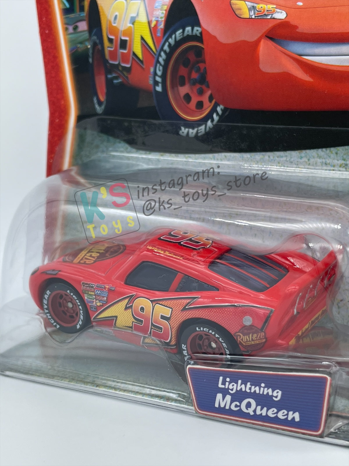 DISNEY PIXAR CARS 1:55 BY MATTEL, LIGHTNING MCQUEEN - SUPERCHARGED SERIES - BNIP