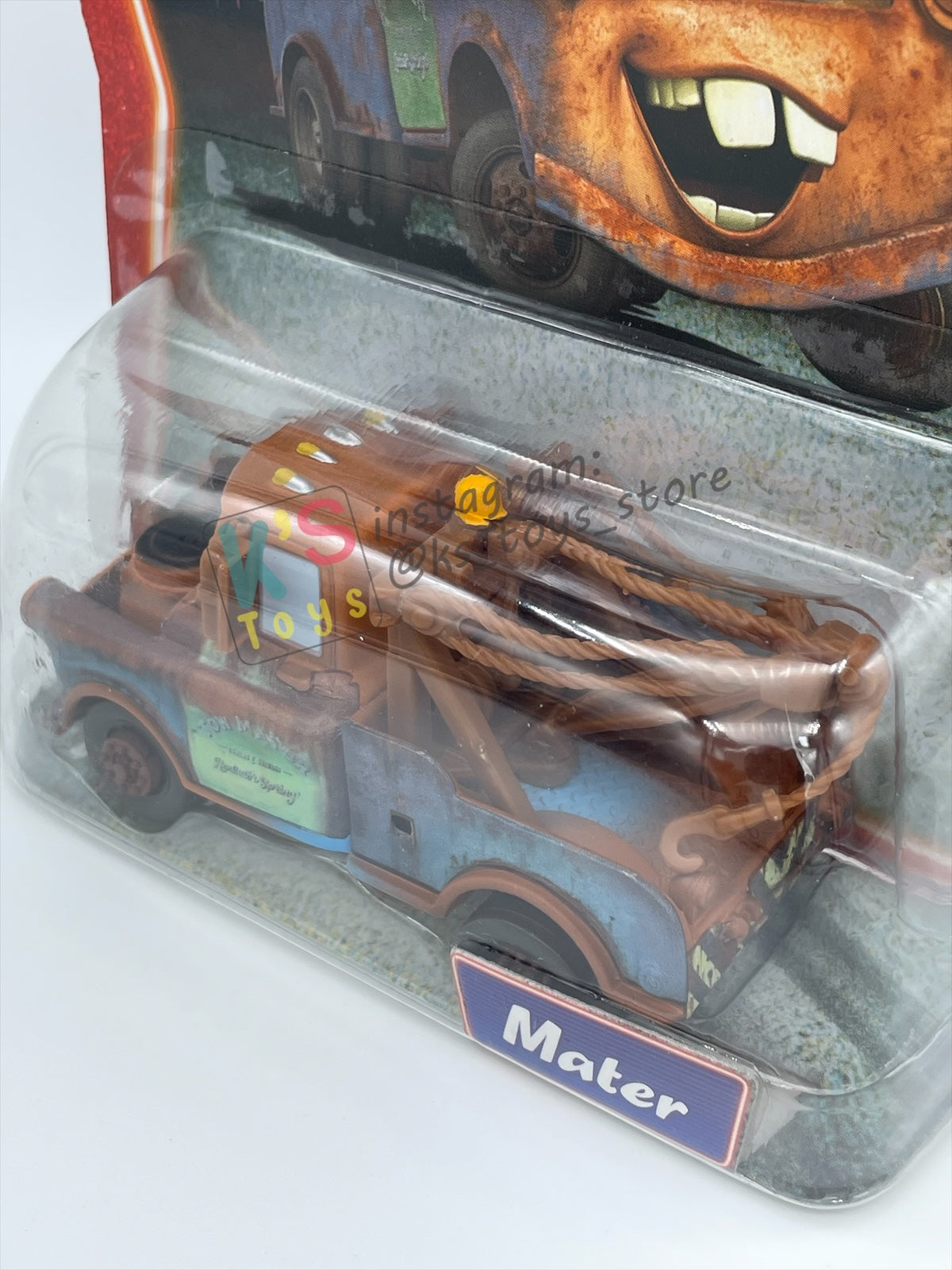 DISNEY PIXAR CARS 1:55 BY MATTEL, MATER - SUPERCHARGED SERIES - BNIP