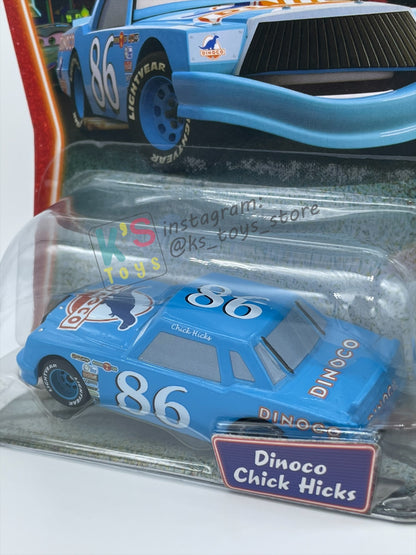 DISNEY PIXAR CARS 1:55 BY MATTEL, DINOCO CHICK HICKS - SUPERCHARGED SERIES - BNIP