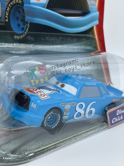 DISNEY PIXAR CARS 1:55 BY MATTEL, DINOCO CHICK HICKS - SUPERCHARGED SERIES - BNIP