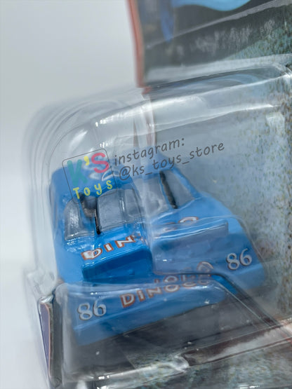 DISNEY PIXAR CARS 1:55 BY MATTEL, DINOCO CHICK HICKS - SUPERCHARGED SERIES - BNIP