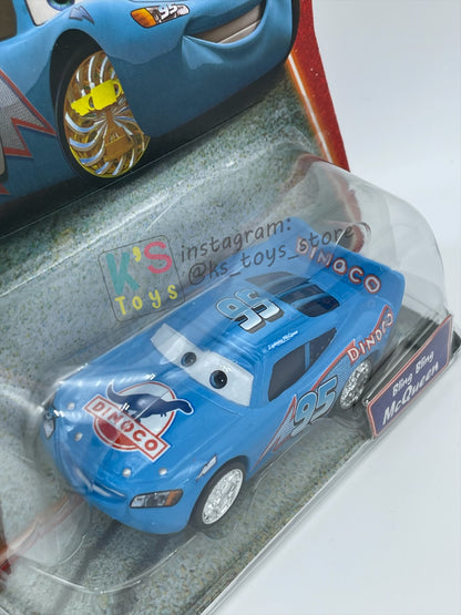 DISNEY PIXAR CARS 1:55 BY MATTEL, BLING BLING LIGHTNING MCQUEEN - SUPERCHARGED SERIES - BNIP
