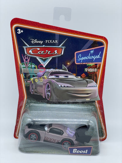 DISNEY PIXAR CARS 1:55 BY MATTEL, BOOST- SUPERCHARGED SERIES - BNIP