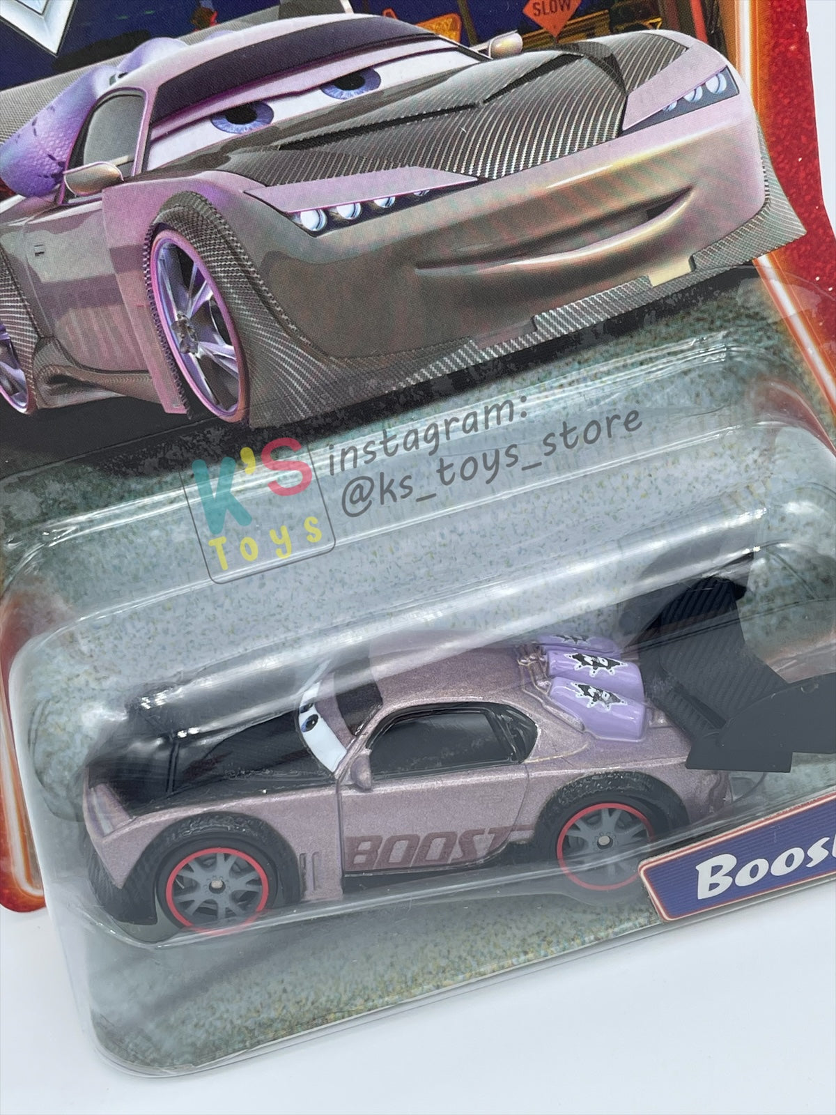DISNEY PIXAR CARS 1:55 BY MATTEL, BOOST- SUPERCHARGED SERIES - BNIP