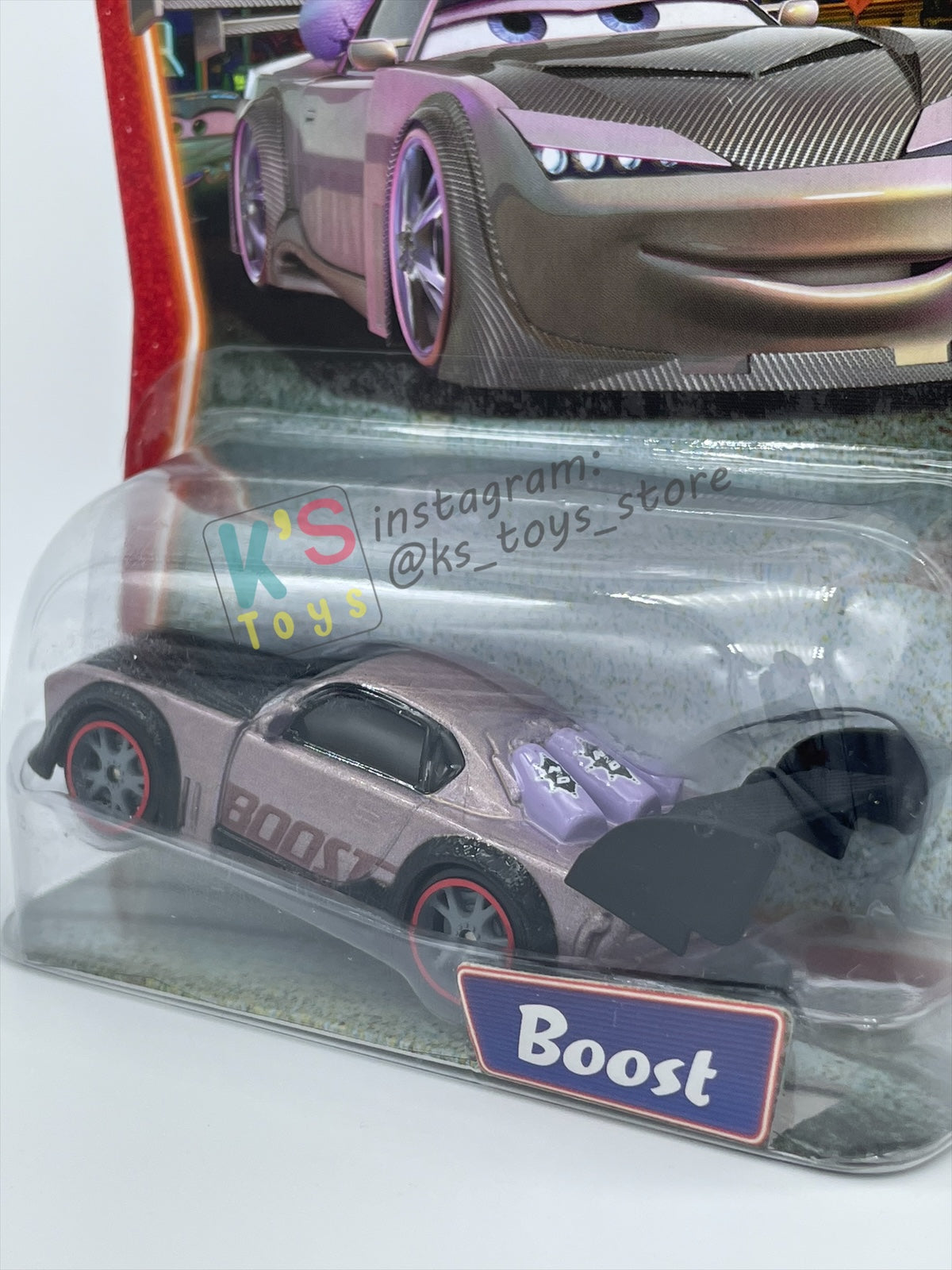 DISNEY PIXAR CARS 1:55 BY MATTEL, BOOST- SUPERCHARGED SERIES - BNIP