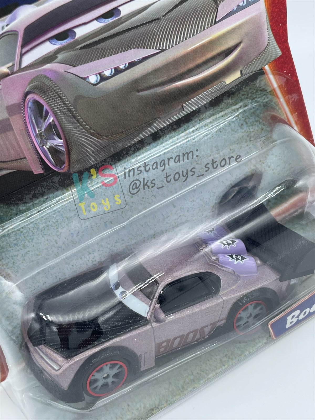 DISNEY PIXAR CARS 1:55 BY MATTEL, BOOST- SUPERCHARGED SERIES - BNIP