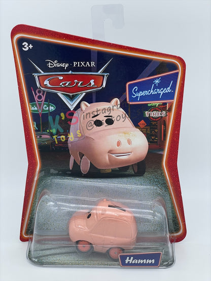DISNEY PIXAR CARS 1:55 BY MATTEL, HAMM - SUPERCHARGED SERIES - BNIP