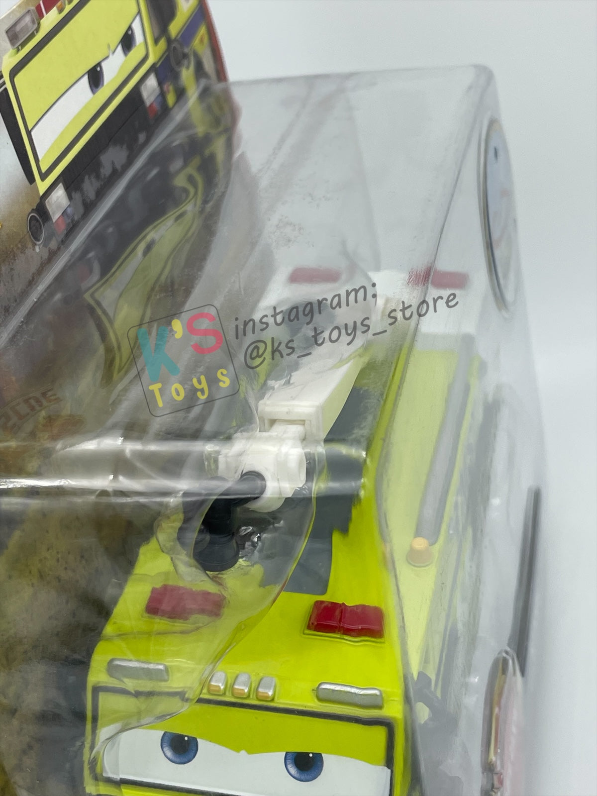 DISNEY PLANES BY MATTEL - RYKER WITH MOVING BOOM - FIRE AND RESCUE SERIES - BNIP