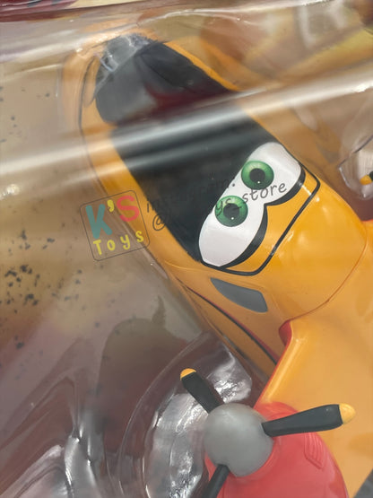 DISNEY PLANES BY MATTEL - LIL DIPPER WITH MOVING PONTOONS - FIRE AND RESCUE SERIES - BNIP