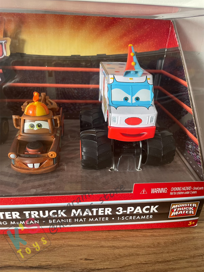 CARS TOON MONSTER TRUCK MATER 3-PACK GIFT SET - DISNEY PIXAR CARS CARS TOON MONSTER TRUCK MATER 3-PACK GIFT SET - DISNEY PIXAR CARS