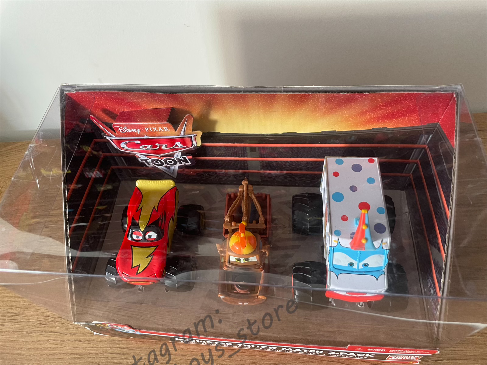 CARS TOON MONSTER TRUCK MATER 3-PACK GIFT SET - DISNEY PIXAR CARS CARS TOON MONSTER TRUCK MATER 3-PACK GIFT SET - DISNEY PIXAR CARS