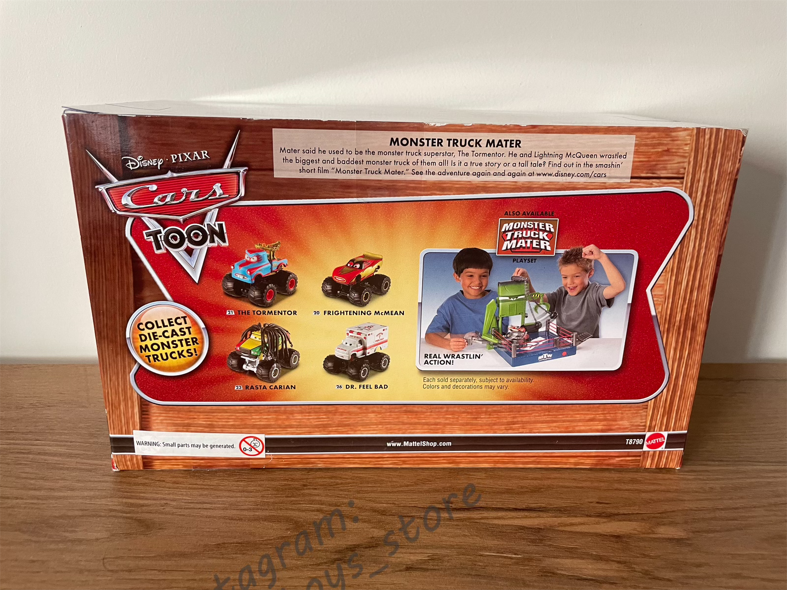 CARS TOON MONSTER TRUCK MATER 3-PACK GIFT SET - DISNEY PIXAR CARS CARS TOON MONSTER TRUCK MATER 3-PACK GIFT SET - DISNEY PIXAR CARS