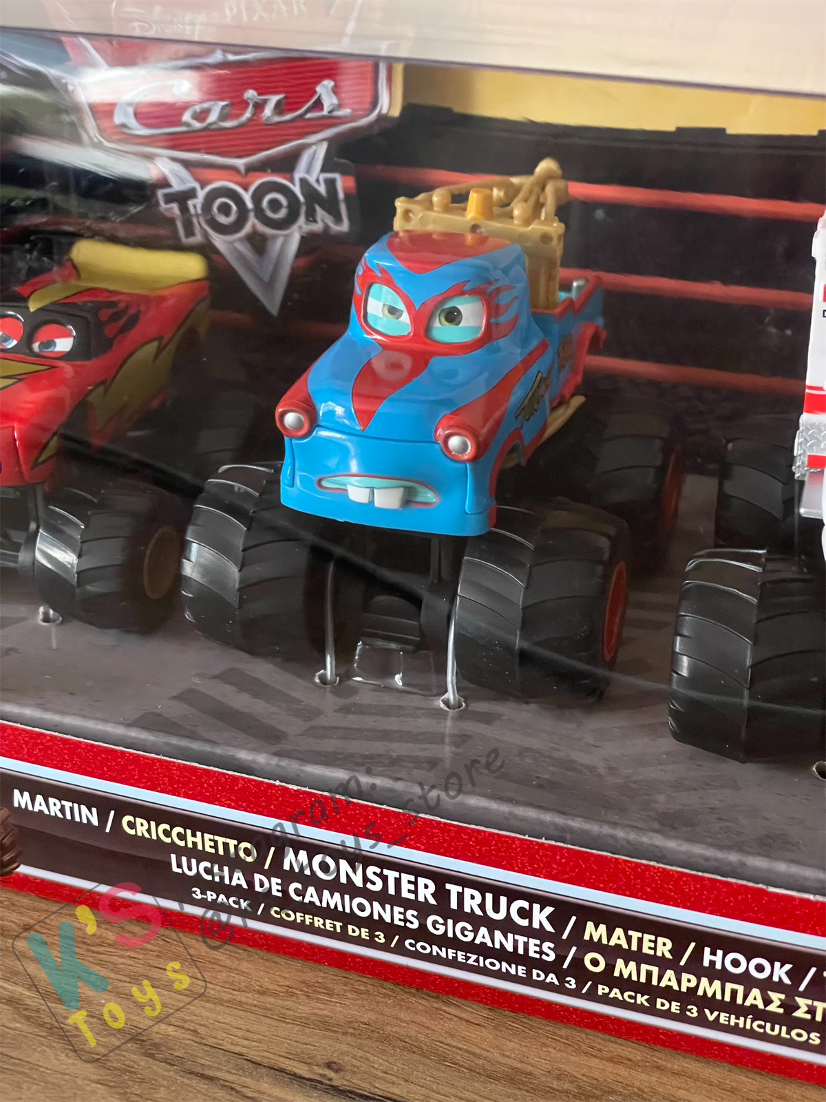 Monster Truck Mater 3-Pack Cars Toon - BNIB