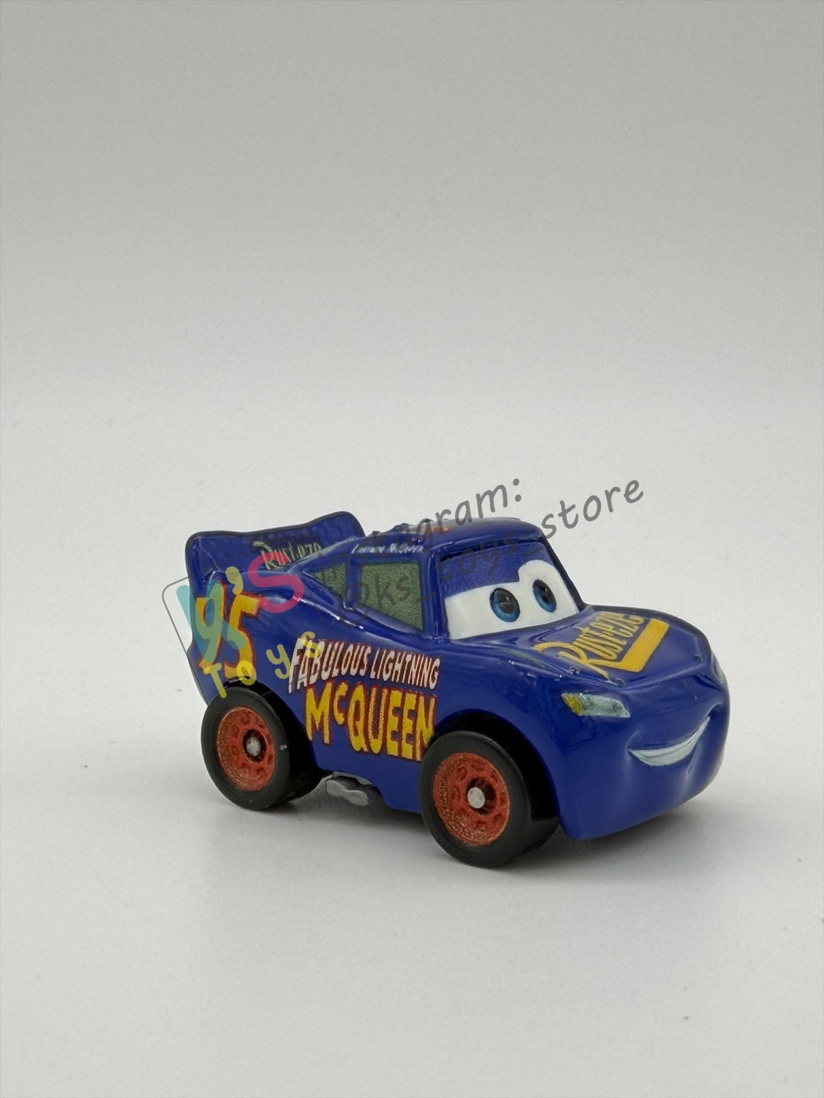 Loose Mini Racers Pixar Disney Cars, FABULOUS LIGHTNING MCQUEEN - Mint / Near Mint Condition