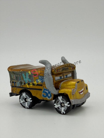 Loose Mini Racers Pixar Disney Cars, METALLIC MISS FRITTER - Mint / Near Mint Condition