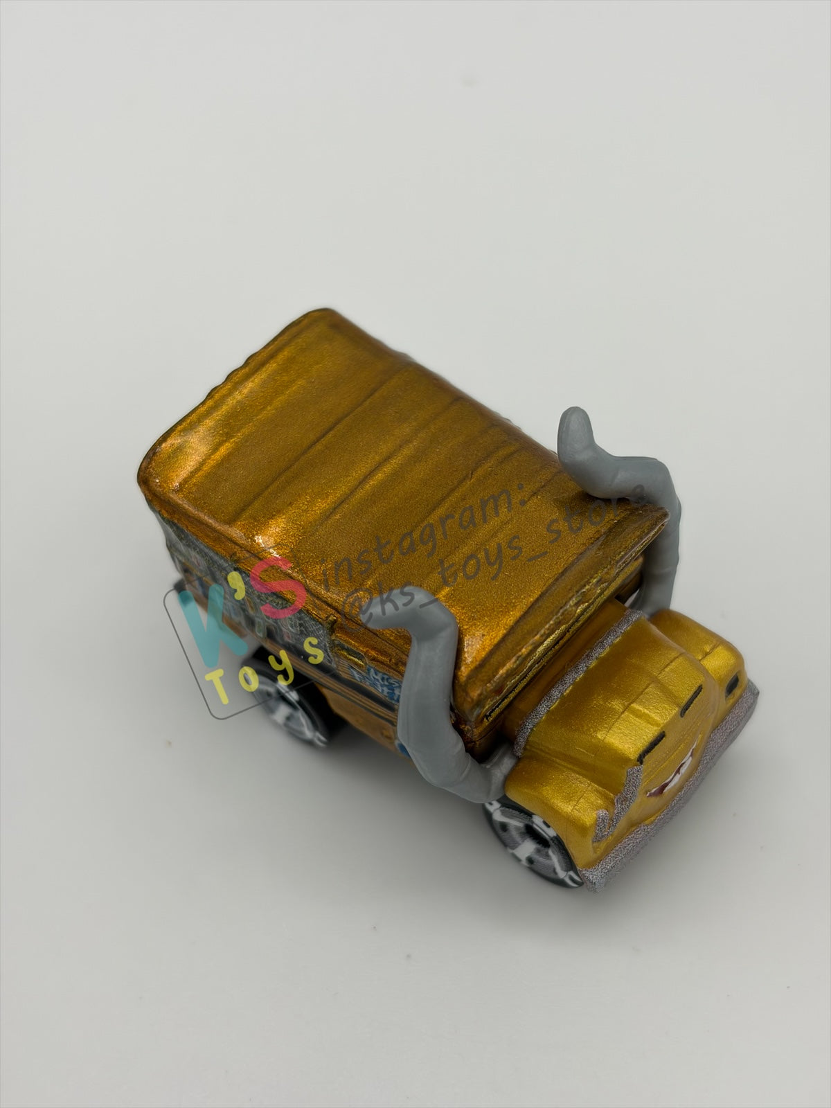Loose Mini Racers Pixar Disney Cars, METALLIC MISS FRITTER - Mint / Near Mint Condition