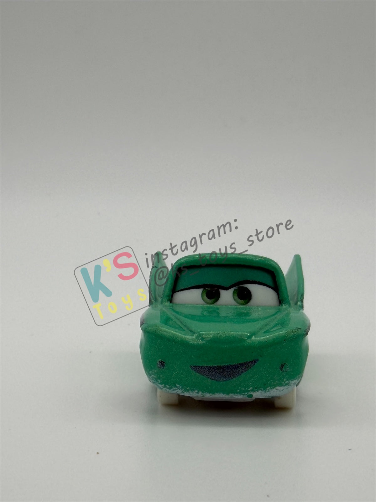 Loose Mini Racers Pixar Disney Cars, FLO - ADVENT CALENDAR - Pre-Owned in Good Condition