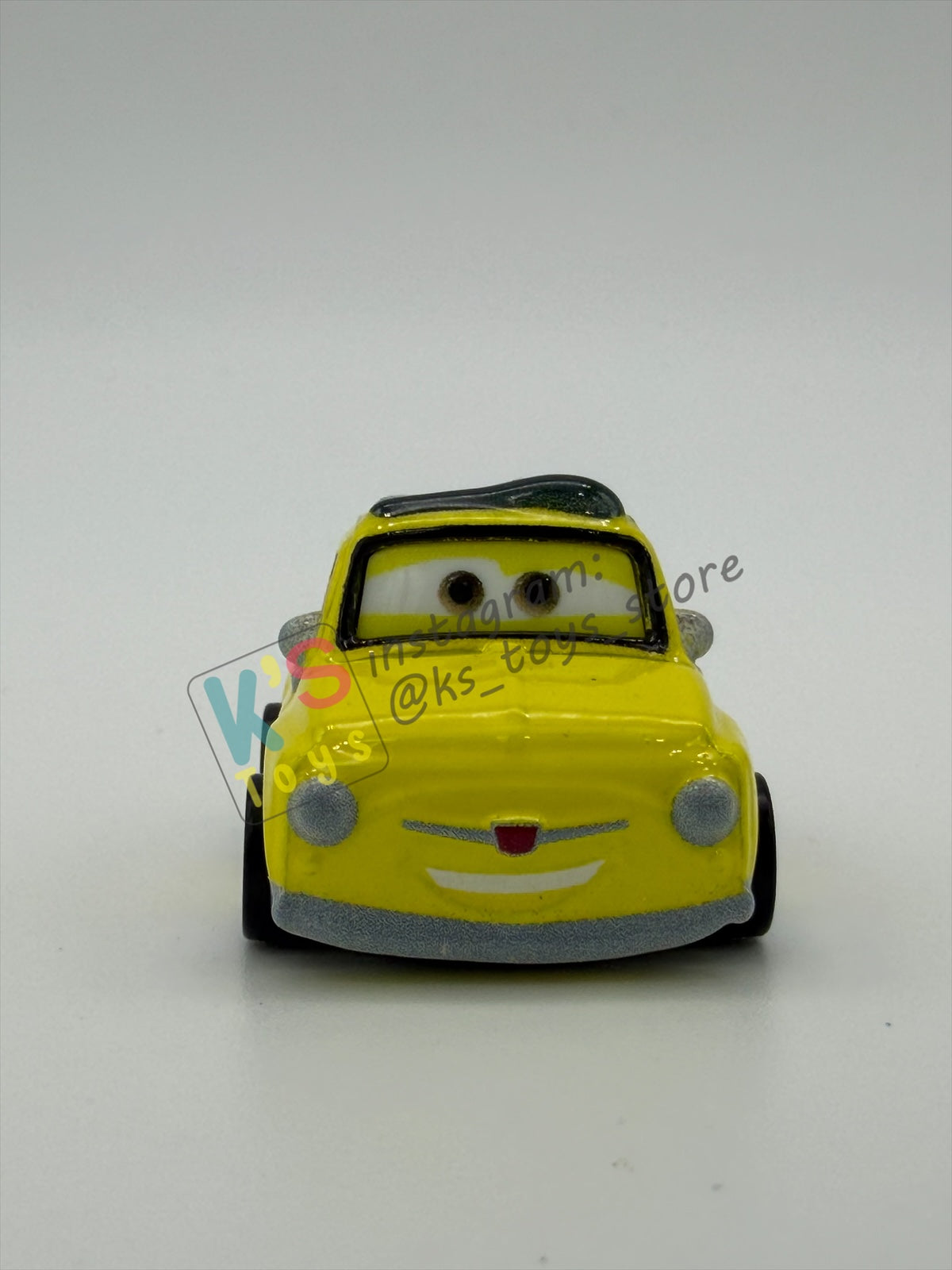 Loose Mini Racers Pixar Disney Cars, LUIGI - Mint / Near Mint Condition