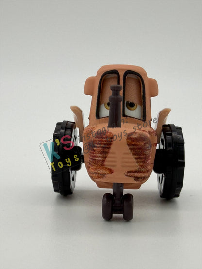 Loose Mini Racers Pixar Disney Cars, PINK TRACTOR - Mint / Near Mint Condition
