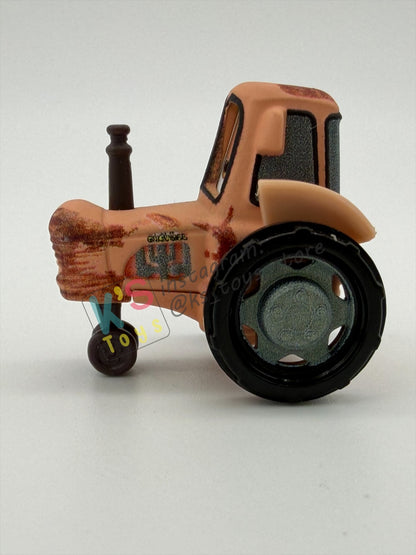 Loose Mini Racers Pixar Disney Cars, PINK TRACTOR - Mint / Near Mint Condition