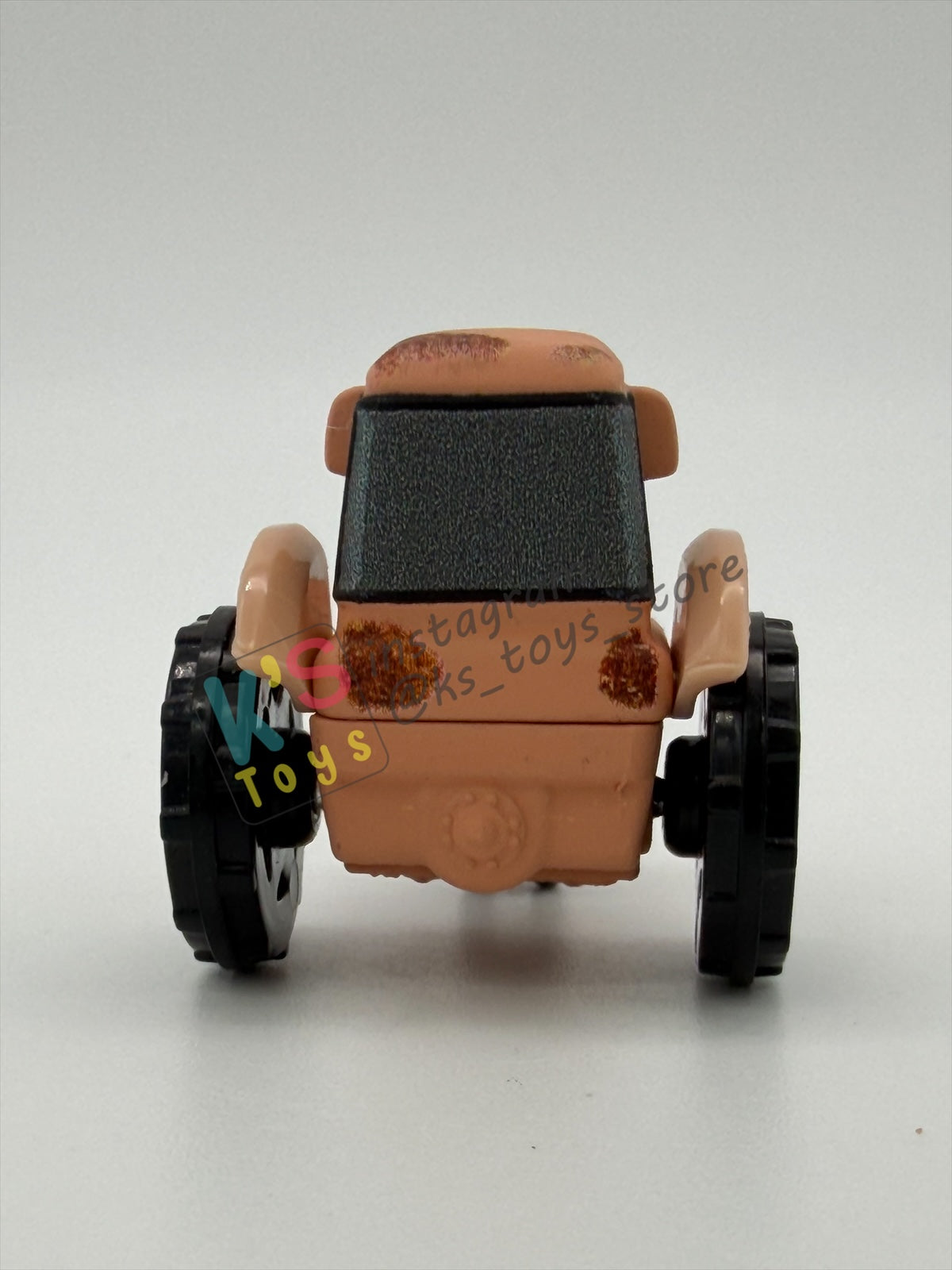 Loose Mini Racers Pixar Disney Cars, PINK TRACTOR - Mint / Near Mint Condition