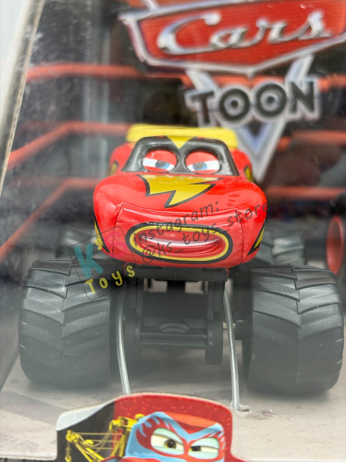 GIFT SET DISNEY PIXAR CARS BY MATTEL, "MONSTER TRUCKS MATER 3 PACK FRIGHTENING MCMEAN, THE TORMENTOR AND DR. FEEL BAD" CARS TOON SERIES - BNIB