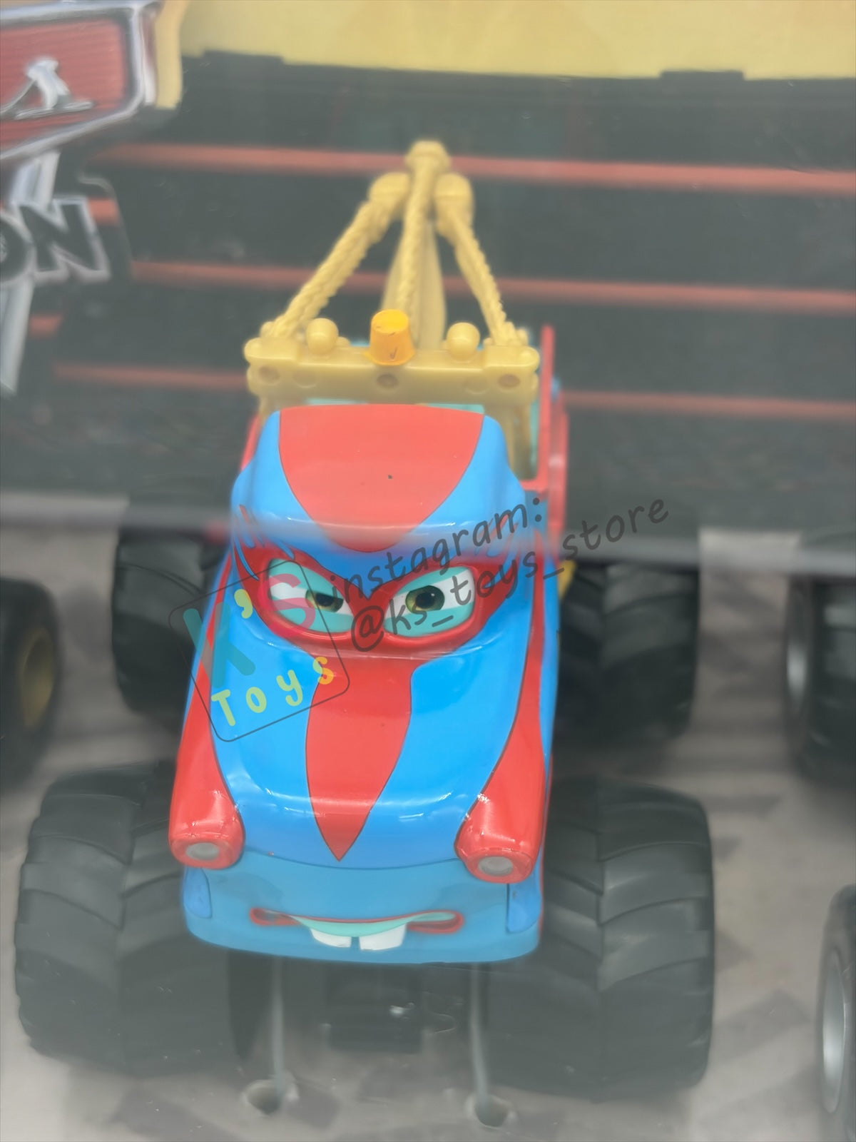 GIFT SET DISNEY PIXAR CARS BY MATTEL, "MONSTER TRUCKS MATER 3 PACK FRIGHTENING MCMEAN, THE TORMENTOR AND DR. FEEL BAD" CARS TOON SERIES - BNIB