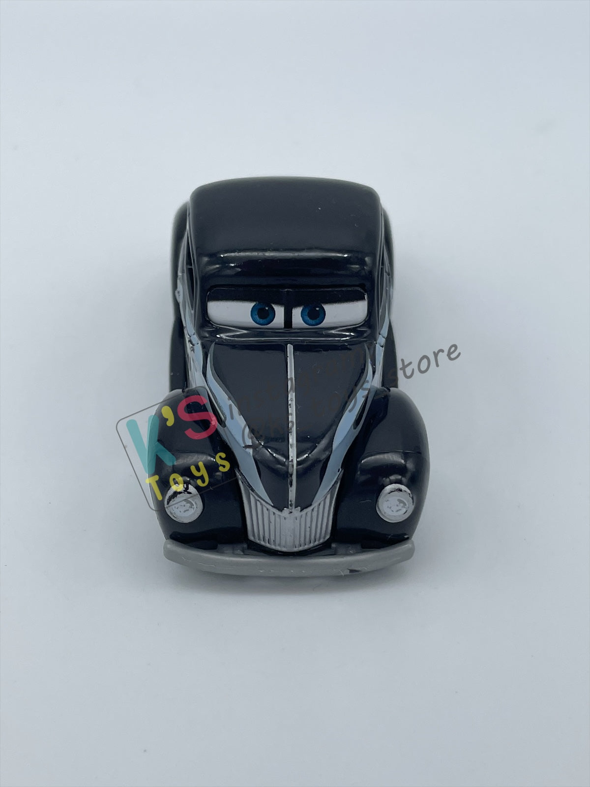 PRE-OWNED / LOOSE DISNEY PIXAR CARS - “HOT ROD JUNIOR MOON" - CARS 3 DOC'S RACING DAYS SERIES - GOOD CONDITION