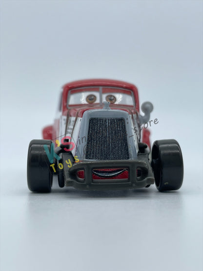 PRE-OWNED / LOOSE DISNEY PIXAR CARS - “DUKE COULTERS" - CARS 3 DOC'S RACING DAYS SERIES - GOOD CONDITION