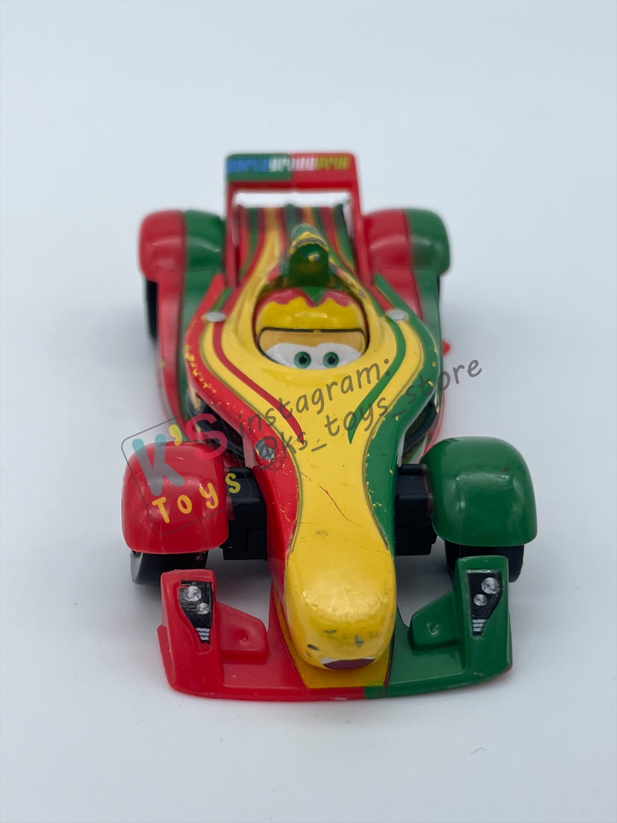 PRE-OWNED / LOOSE DISNEY PIXAR CARS - "RIP CLUTCHGONESKI" CARS 2 SERIES - PLAYED CONDITION