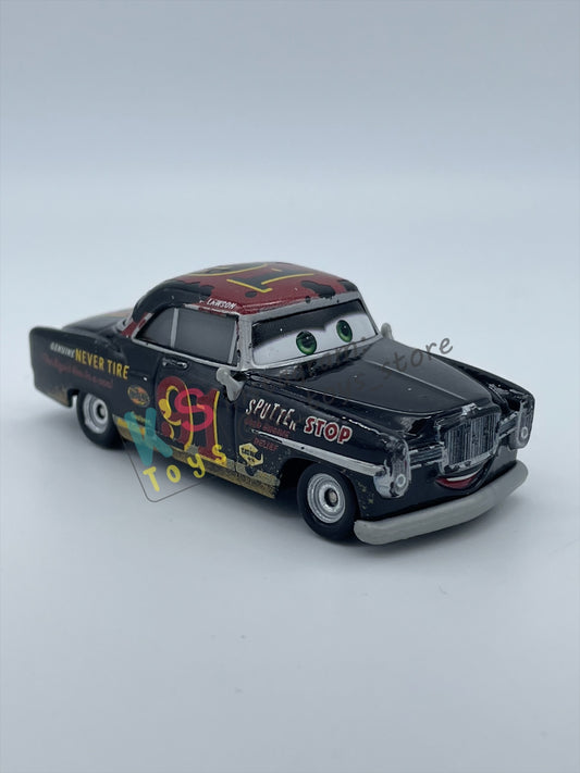 PRE-OWNED / LOOSE DISNEY PIXAR CARS - "RANDY LAWSON" CARS 3 DOC'S RACING DAYS SERIES - PLAYED CONDITION