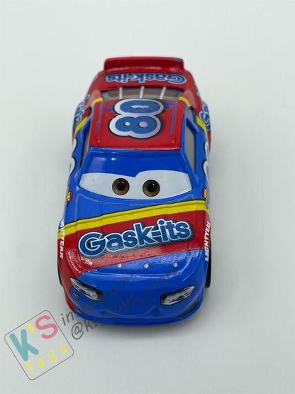 PRE-OWNED / LOOSE DISNEY PIXAR CARS - Rex Revler #80 Gask-its